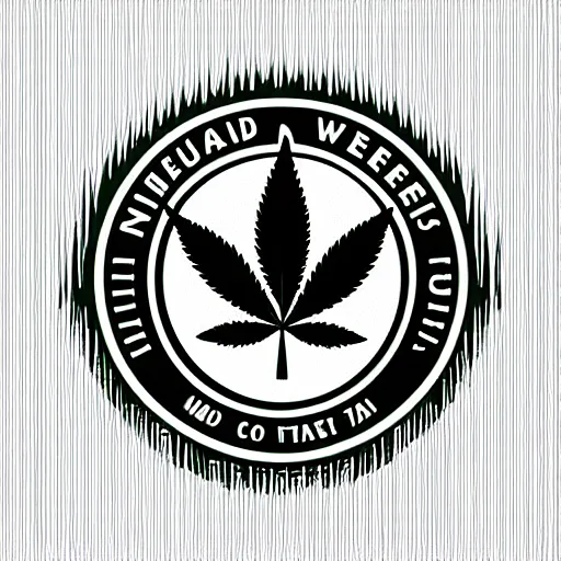 Image similar to Weed logo illustration, marijuana icon, vector design, company artstyle