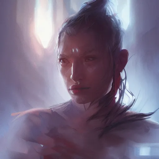 Prompt: Portrait Berserker, artgerm, andrei riabovitchev, nuri iyem, james gurney, james jean, greg rutkowski, highly detailed, dramatic lighting 8k resolution