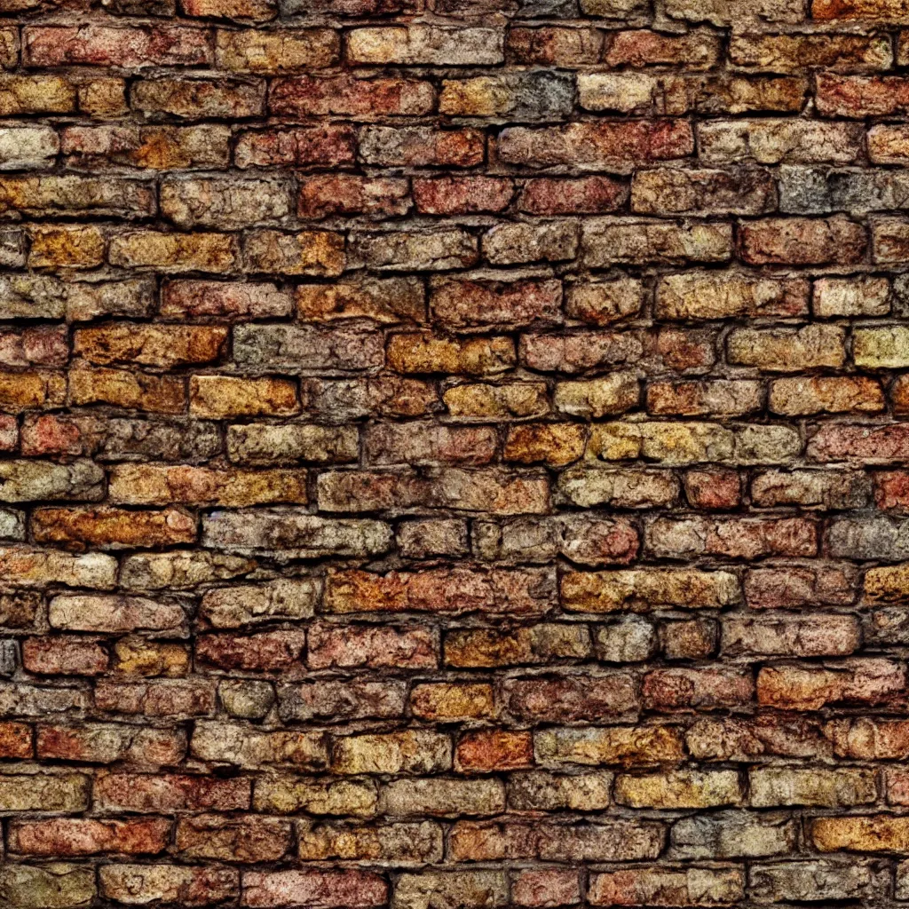 Prompt: a brick multicolor wall stone tile texture irregular diffuse albedo high detail 8k macro details texture texture texture texture