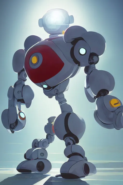 Image similar to metabots medabots medarotto medarot robot minimalist comics, behance hd by jesper ejsing, by rhads, makoto shinkai and lois van baarle, ilya kuvshinov, rossdraws global illumination ray tracing hdr radiating a glowing aura