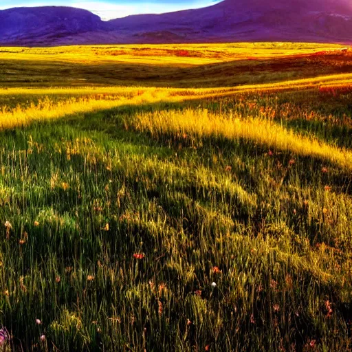 Prompt: an epic cinematic 8K HD movie shot of a meadow