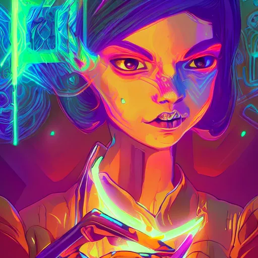 Image similar to skill magic geek inside matrix deepdream radiating a glowing aura stuff loot legends stylized digital illustration video game icon artstation lois van baarle, ilya kuvshinov, rossdraws,