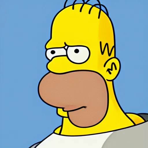 Image similar to Homer Simpson as a real Person, 4k, High quality, portrait, detailed