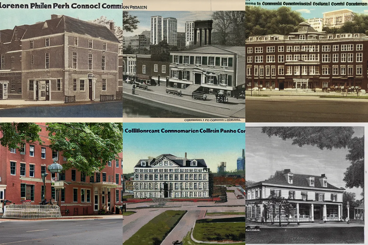 Prompt: colonial penn commercial