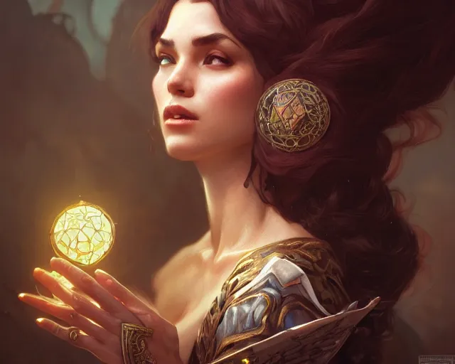 Image similar to photography of carmen saldana, deep focus, d & d, fantasy, intricate, elegant, highly detailed, digital painting, artstation, concept art, matte, sharp focus, illustration, hearthstone, art by artgerm and greg rutkowski and alphonse mucha