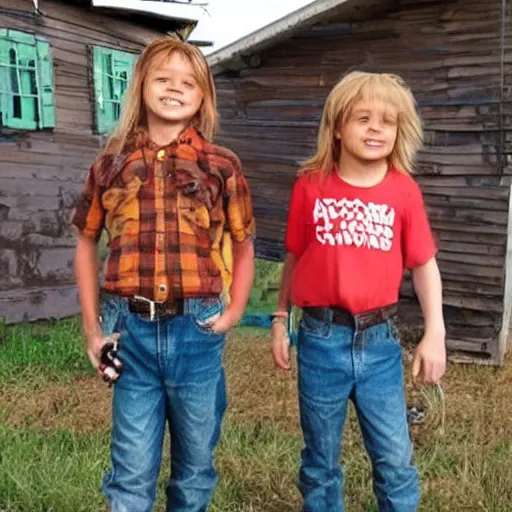 Image similar to hillbilly redneck twins