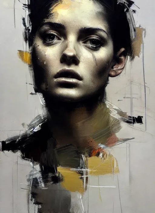Image similar to painting of a gorgeous young woman in the style of Guy Denning, realistic, sharp focus, 8k high definition, insanely detailed, intricate, elegant, art by Guy Denning and Ryan Hewett