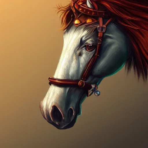 Image similar to strong horse, trending on artstation, high quality, detailed