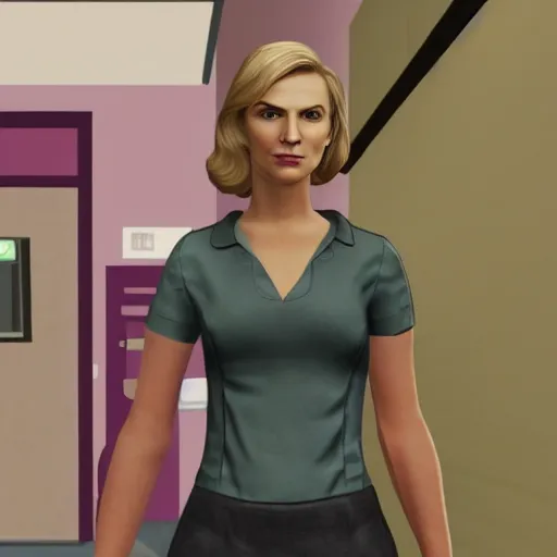 Image similar to Kim Wexler from Better Call Saul as a GTA character