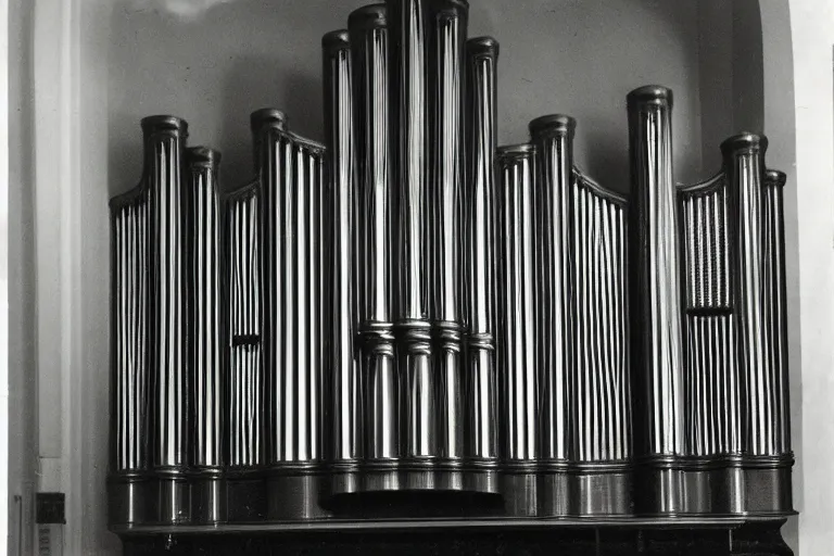 Image similar to pipe organ made entirely of dark smoke, 8 0 mm film, high detail