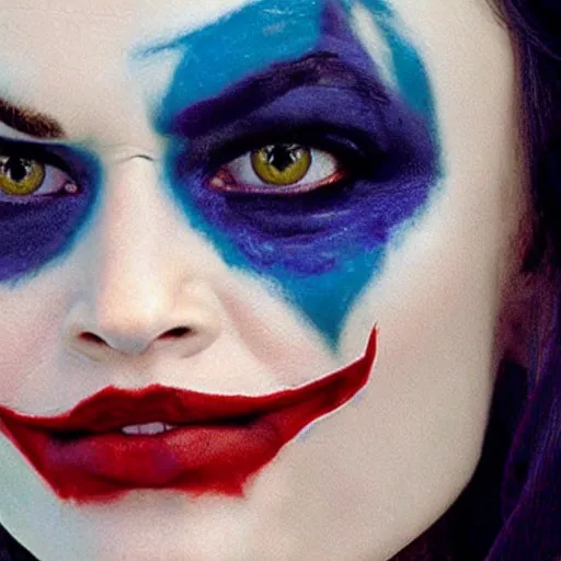 Image similar to megan fox as the joker