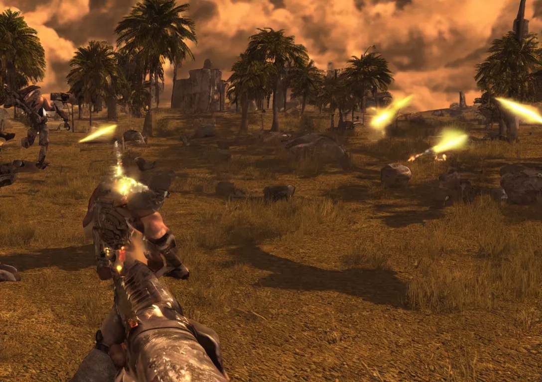 Image similar to Serious Sam screen shot