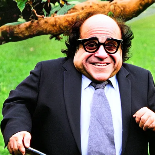 Image similar to Danny DeVito!! as a kiwi