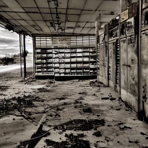 Image similar to abandoned grocery store