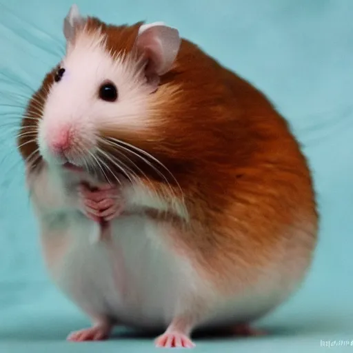 the most special hamster of all, Stable Diffusion