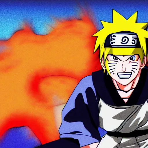 Prompt: naruto uzumaki art by akira toriyama, 4 k, dragon ball artstyle, cel shaded, highly detailed, epic lighting