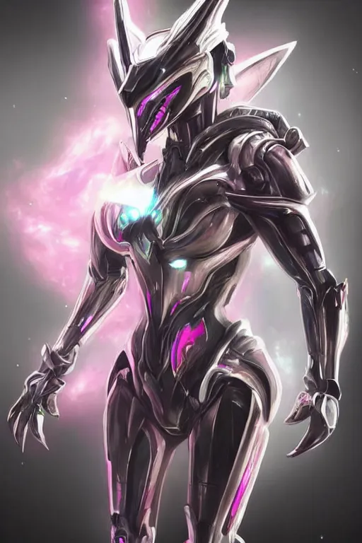 Prompt: galactic hyperdetailed elegant beautiful stunning exquisite giantess anthropomorphic sexy hot mecha female dragon goddess, sleek spines, sharp metal ears, sleek eyes, smooth plump white skin, matte pink armor, bigger than galaxy, epic proportions, epic scale, epic size, warframe fanart, furry, dragon art, goddess, giantess, furaffinity, octane