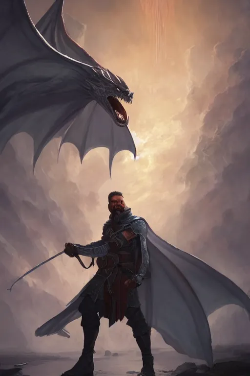 Image similar to dungeons and dragons evil wizard with dragon wings character full body side profile portrait, dramatic light, dungeon background, 2 0 0 mm focal length, painted by stanley lau, painted by greg rutkowski, painted by stanley artgerm, digital art, trending on artstation