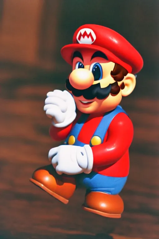 Image similar to 35mm photo of Mario