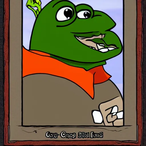 Pepe the frog as a chad meme, hyperrealistic, 8k, Stable Diffusion