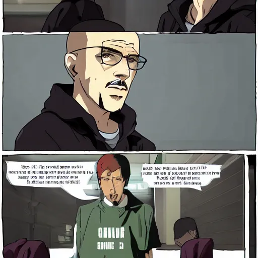 Image similar to Jesse from Breaking Bad in Tokyo Ghoul