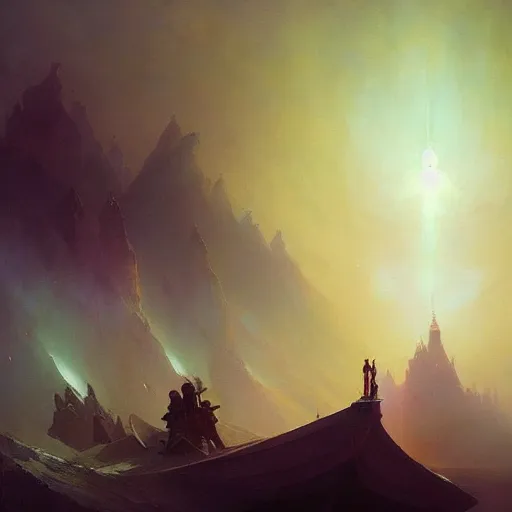 Image similar to lithuania made by ivan aivazovsky, peter mohrbacher, greg rutkowski volumetric light effect broad light oil painting painting fantasy art style sci - fi art style realism premium prints available artwork unreal engine