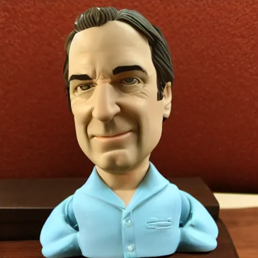 Prompt: saul goodman bobble head