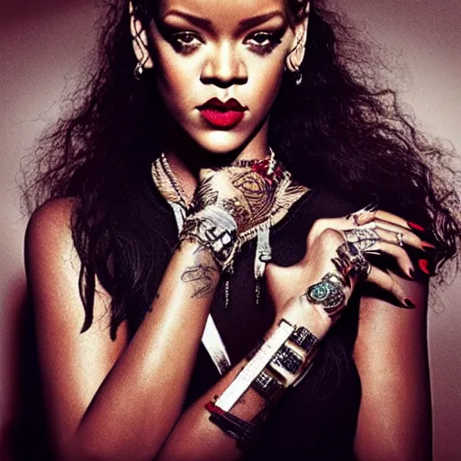 Image similar to Rihanna - Anti album coverart