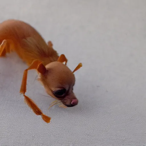 Image similar to photo of an ant chihuahua hybrid