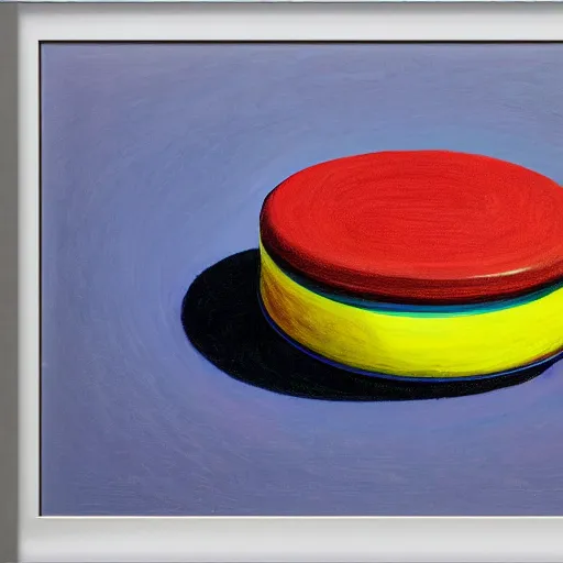 Image similar to alien by wayne thiebaud