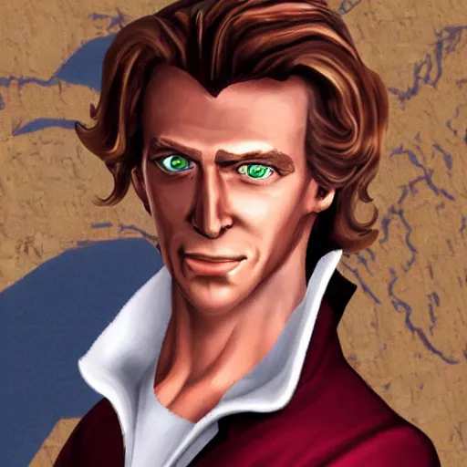 Prompt: realistic photo of Guybrush Threepwood