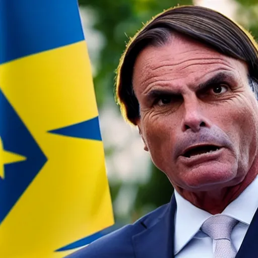 Image similar to Bolsonaro with long Horns