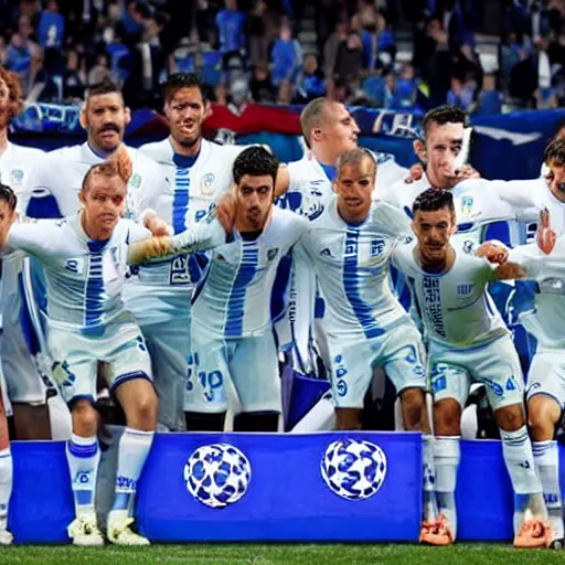 Image similar to deportivo de la coruna winning the champions league