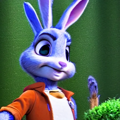 Image similar to natali portman as a judy hopps