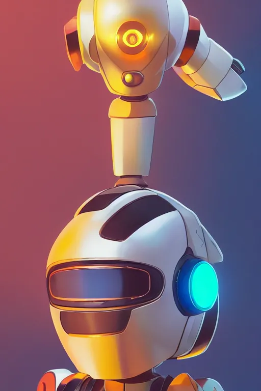 Image similar to metabots medabots medarotto medarot robot minimalist comics helmet mask neon cybereye, behance hd by jesper ejsing, by rhads, makoto shinkai and lois van baarle, ilya kuvshinov, rossdraws global illumination ray tracing hdr radiating a glowing aura