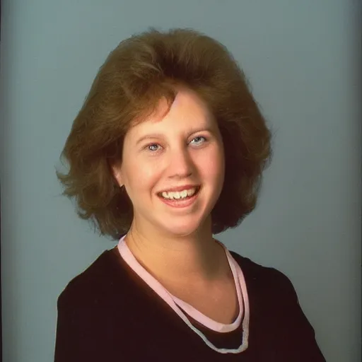 Prompt: 1 9 8 0 s portrait studio with mom