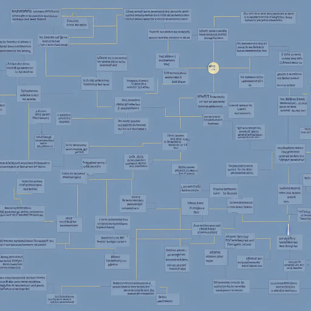 Image similar to flow chart diagram of the first succesful AGI model, incscape, excalidraw