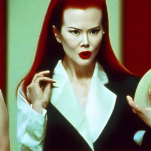 Image similar to chinese Nicole Kidman in American Psycho (1999)