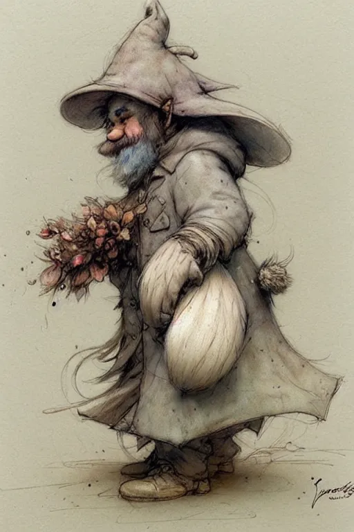 Prompt: sketch, soft texture muted color ( ( ( ( knome. ) ) ) ) ) by jean baptiste monge!!!!!!!!!!!!!!!!!!!!!!!!!!!!!!!!!!!!