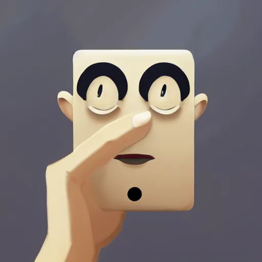 Image similar to face icon stylized minimalist nintendo ds, loftis, cory behance hd by jesper ejsing, by rhads, makoto shinkai and lois van baarle, ilya kuvshinov, rossdraws global illumination