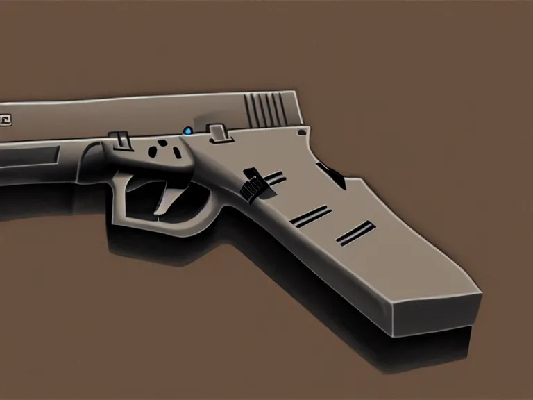 Image similar to glock 1 7, art by adrien roose, furaffinity, extremely detailed, digital painting, concept art, smooth, sharp focus, illustration, trending