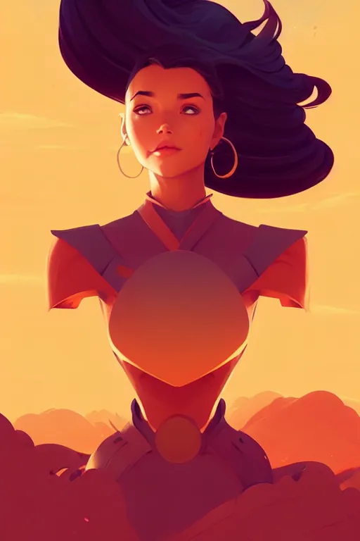 Prompt: smooth knight, desert colors, centered median photoshop filter cutout vector behance hd by artgerm, jesper ejsing, by rhads, makoto shinkai and lois van baarle, ilya kuvshinov, rossdraws, illustration, art by ilya kuvshinov and gustav klimt