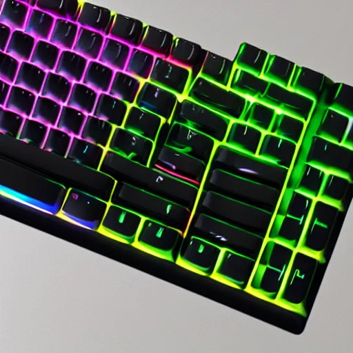 Image similar to RGB Keyboard configured with neonoir colors