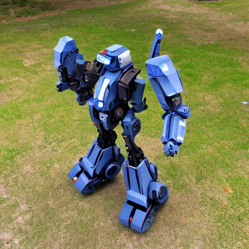 Prompt: tegatroid mech - n 9