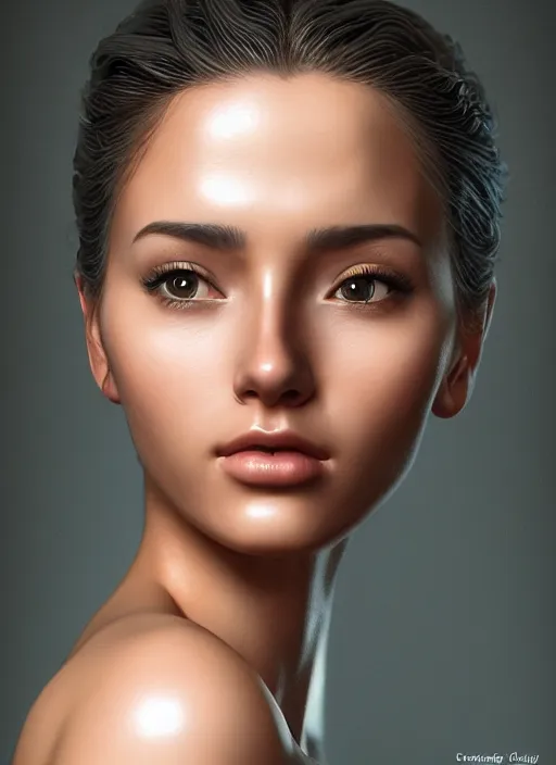 Prompt: photo of a gorgeous young woman in the style of stefan kostic, realistic, coy, sharp focus, 8 k high definition, insanely detailed, intricate, elegant, art by david cronenberg and stanley lau and artgerm