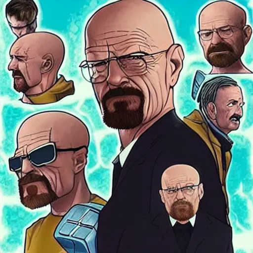 Image similar to walter white joining the avengers