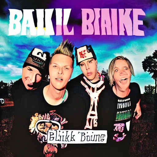 Image similar to blink-182 album cover Dude Ranch