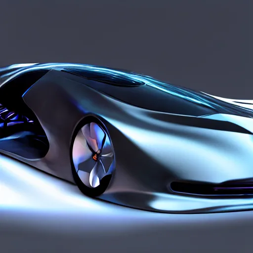 Image similar to concept car : motherboard forms zaha hadid architecture brutalist sci-fi futuristic setting ultra realistic photography, keyshot render, octane render, unreal engine 5 render , high oiled liquid glossy specularity reflections, ultra detailed, 4k, 8k, 16k blade runner 2049 Cyberpunk 2077 ghost in the shell thor 2 marvel film : tilt shift: sharp focus