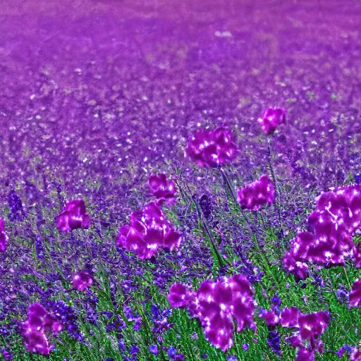 Image similar to purple scarlet flower storm