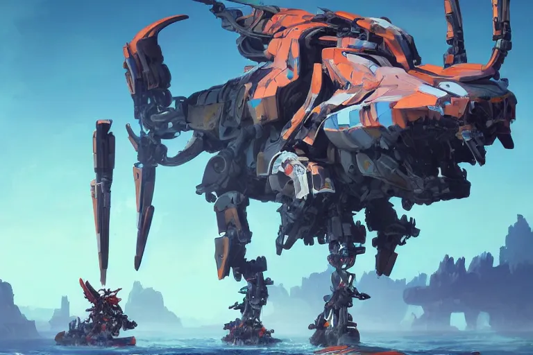 Image similar to stormbird machine mecha animal beast robot of horizon forbidden west horizon zero dawn bioluminiscence, behance hd by jesper ejsing, by rhads, makoto shinkai and lois van baarle, ilya kuvshinov, rossdraws global illumination